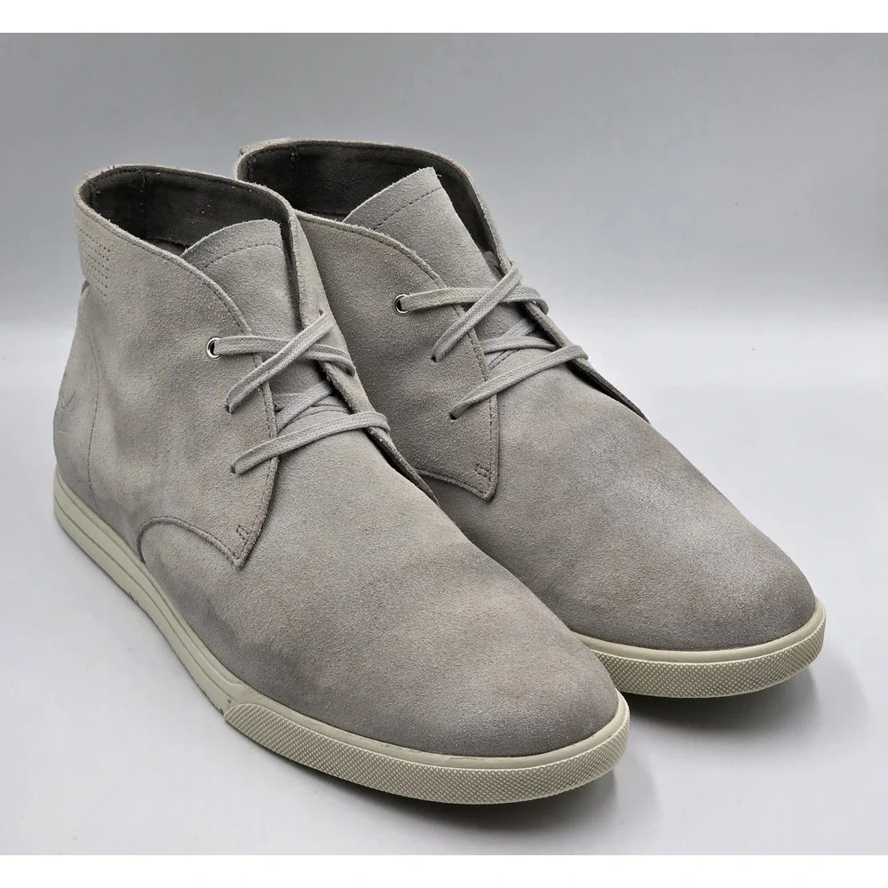 Under Armour UA Coast Suede Chukka Mens 11.5 Gray Casual‎ Mid Top Sneaker Boots